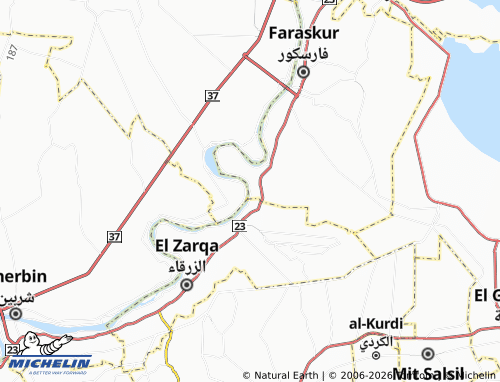 Mapa MICHELIN al-Barashiyyah - ViaMichelin
