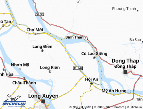 MICHELIN-Landkarte Tấn Mỹ - ViaMichelin