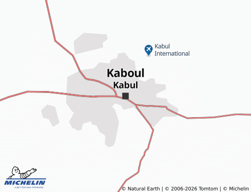 MICHELIN-Landkarte Kabul - ViaMichelin