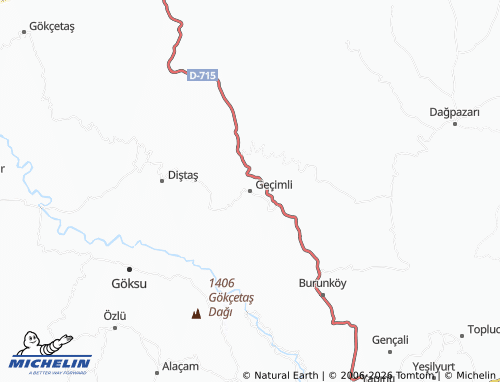 Mappa MICHELIN Geçimli - ViaMichelin