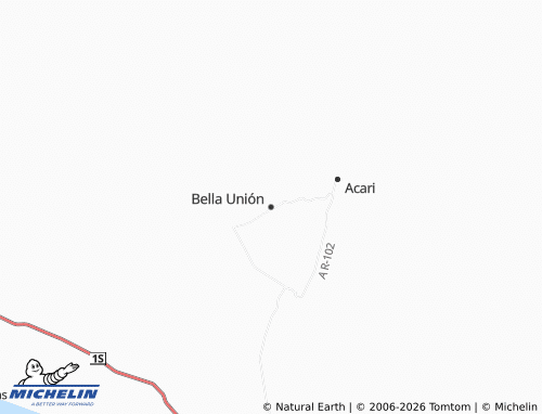 Mappa MICHELIN Bella Unión - ViaMichelin
