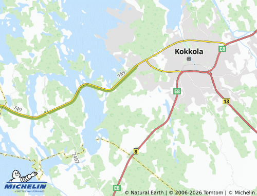 Carte MICHELIN Kvikant - ViaMichelin