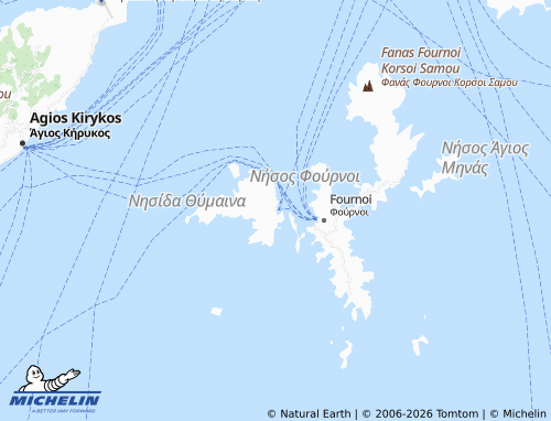 Mapa MICHELIN Thymaina - ViaMichelin
