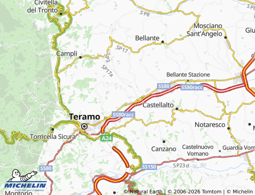 Mappa MICHELIN Nepezzano - ViaMichelin