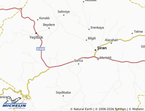 Mappa MICHELIN Koyunbaba - ViaMichelin
