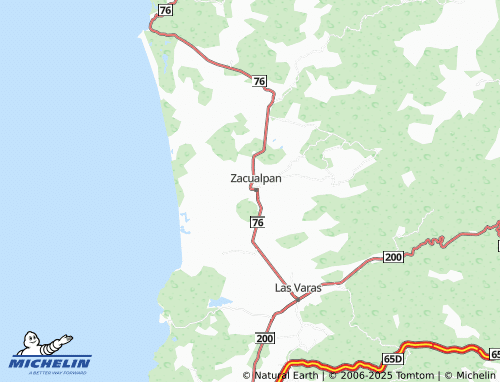 MICHELIN-Landkarte De La Cruz - ViaMichelin