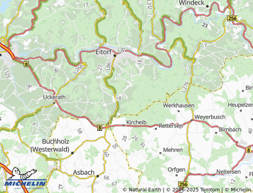 MICHELIN Stein map - ViaMichelin