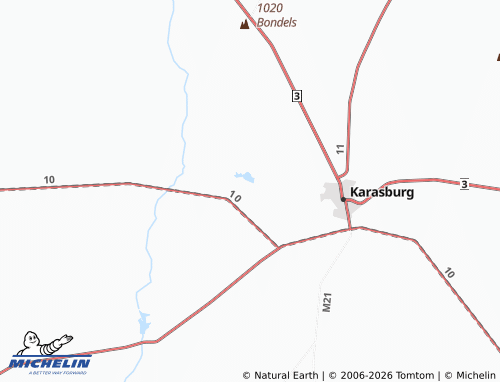 MICHELIN Ubib map - ViaMichelin