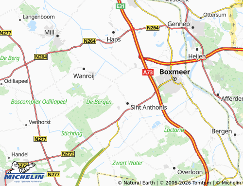 MICHELIN Ledeacker map - ViaMichelin