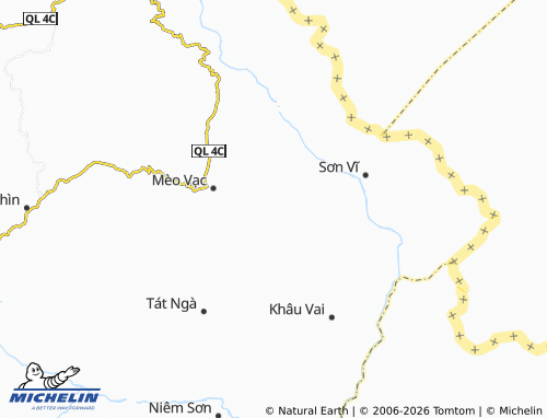 Mapa MICHELIN Cán Chu Phìn - ViaMichelin