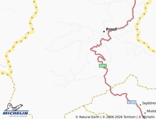 Mappa MICHELIN Uluçam - ViaMichelin