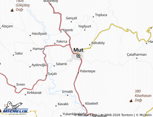 Mapa MICHELIN Kültür - ViaMichelin