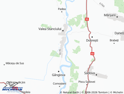 Mappa MICHELIN Horezu Poenari - ViaMichelin