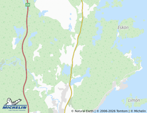 MICHELIN Björke map - ViaMichelin