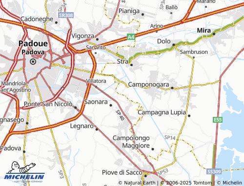 MICHELIN Casa Scanferla map - ViaMichelin