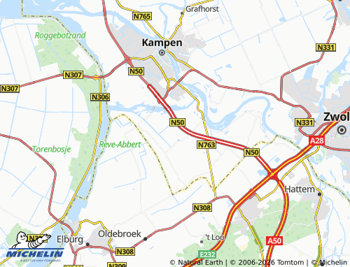Carte MICHELIN Kamperveen - ViaMichelin