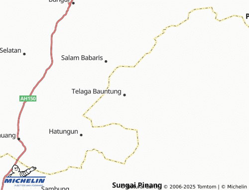 MICHELIN Telaga Bauntung map - ViaMichelin