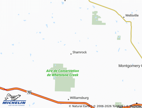 Mappa MICHELIN Shamrock - ViaMichelin