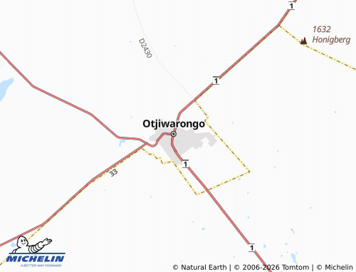 Mappa MICHELIN Orwetoveni Extension 3 - ViaMichelin