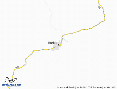 MICHELIN Buritis map - ViaMichelin