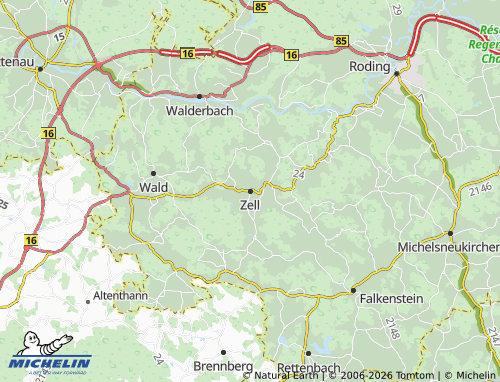 Mappa MICHELIN Zell - ViaMichelin