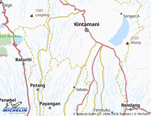 MICHELIN-Landkarte Katung - ViaMichelin