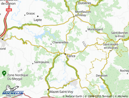Mappa MICHELIN Salettes - ViaMichelin