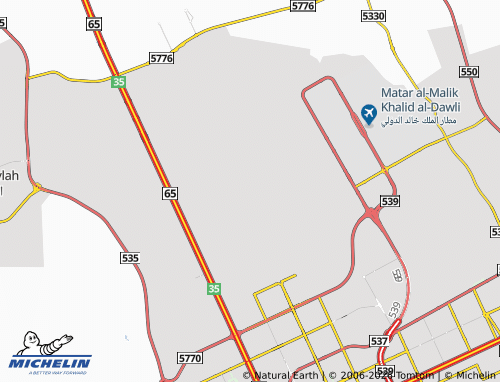 Carte MICHELIN al-Narjis - ViaMichelin