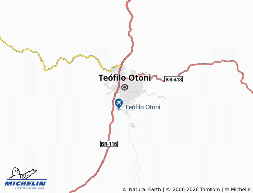 MICHELIN Teófilo Rocha map - ViaMichelin