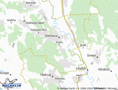 Carte MICHELIN Gulia - ViaMichelin