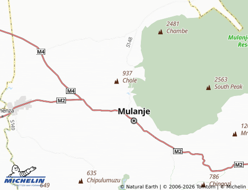 MICHELIN-Landkarte Chilembwe - ViaMichelin