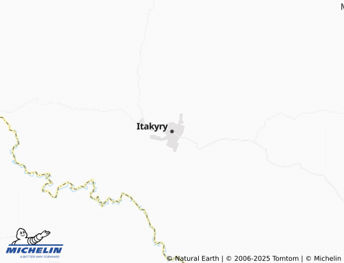MICHELIN Itakyry map - ViaMichelin