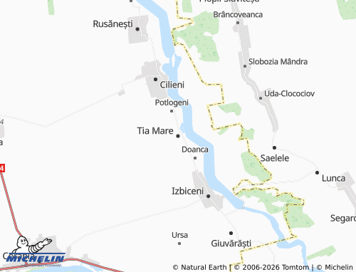 MICHELIN-Landkarte Tia Mare - ViaMichelin