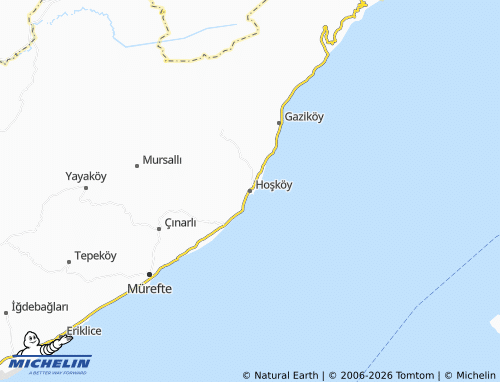 Mappa MICHELIN Hoşköy - ViaMichelin