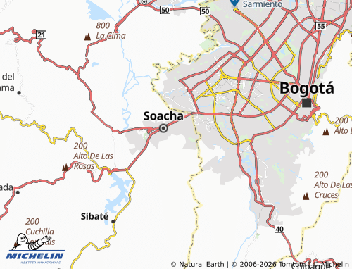 Mapa MICHELIN La Alameda - ViaMichelin