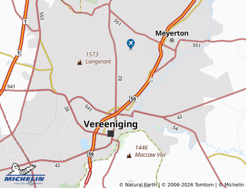 MICHELIN-Landkarte Waldrift - ViaMichelin