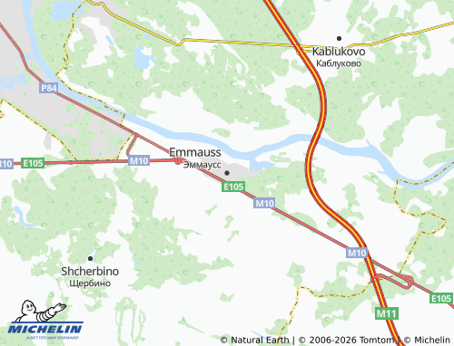 Carte MICHELIN Emmauss - ViaMichelin