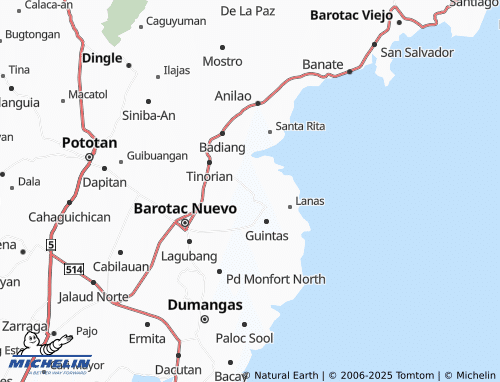 MICHELIN-Landkarte Palaciawan - ViaMichelin