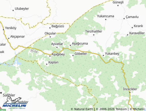 MICHELIN Göbeller map - ViaMichelin