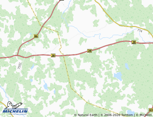 Carte MICHELIN Huhtala - ViaMichelin