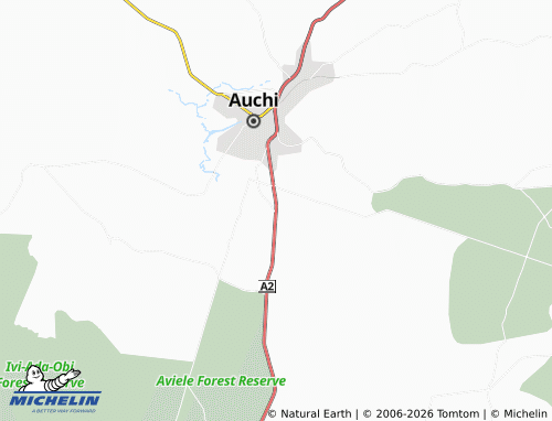 MICHELIN Ubiane map - ViaMichelin