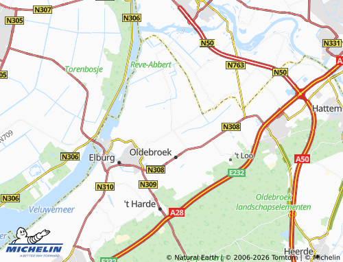 MICHELIN Oosterwolde map - ViaMichelin