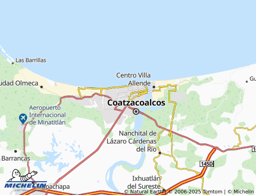 Mapa MICHELIN Benito Juárez Norte, Colonia Palma Sola - ViaMichelin