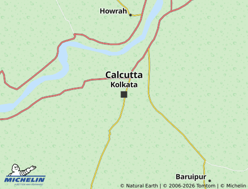 Mappa MICHELIN Calcutta - ViaMichelin