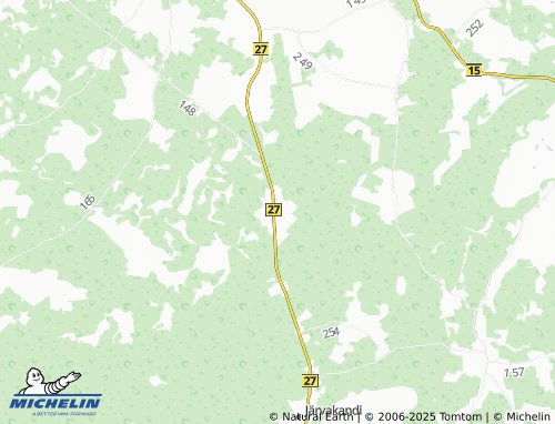 MICHELIN Vahakõnnu map - ViaMichelin