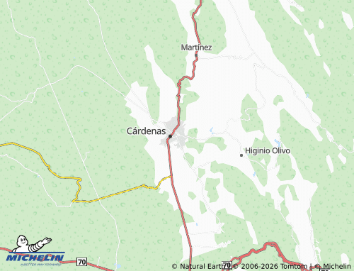 Mapa MICHELIN Zona Centro - ViaMichelin