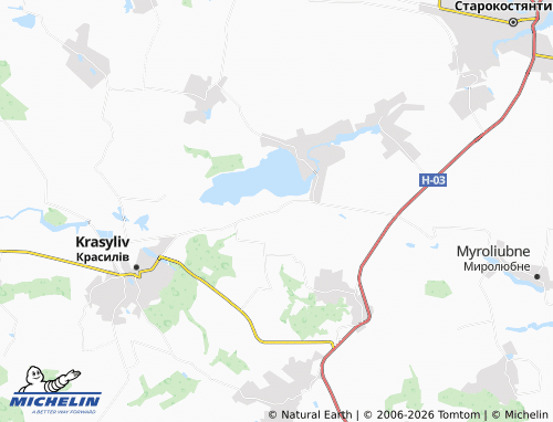 Carte MICHELIN Kalamarynka - ViaMichelin