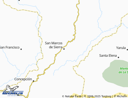 MICHELIN-Landkarte San Marcos de Sierra - ViaMichelin