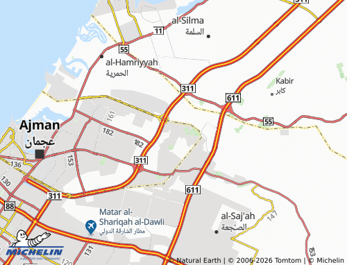 MICHELIN Zahya map - ViaMichelin