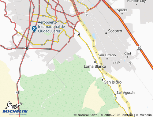 Mappa MICHELIN Cerrada del Parque II - ViaMichelin